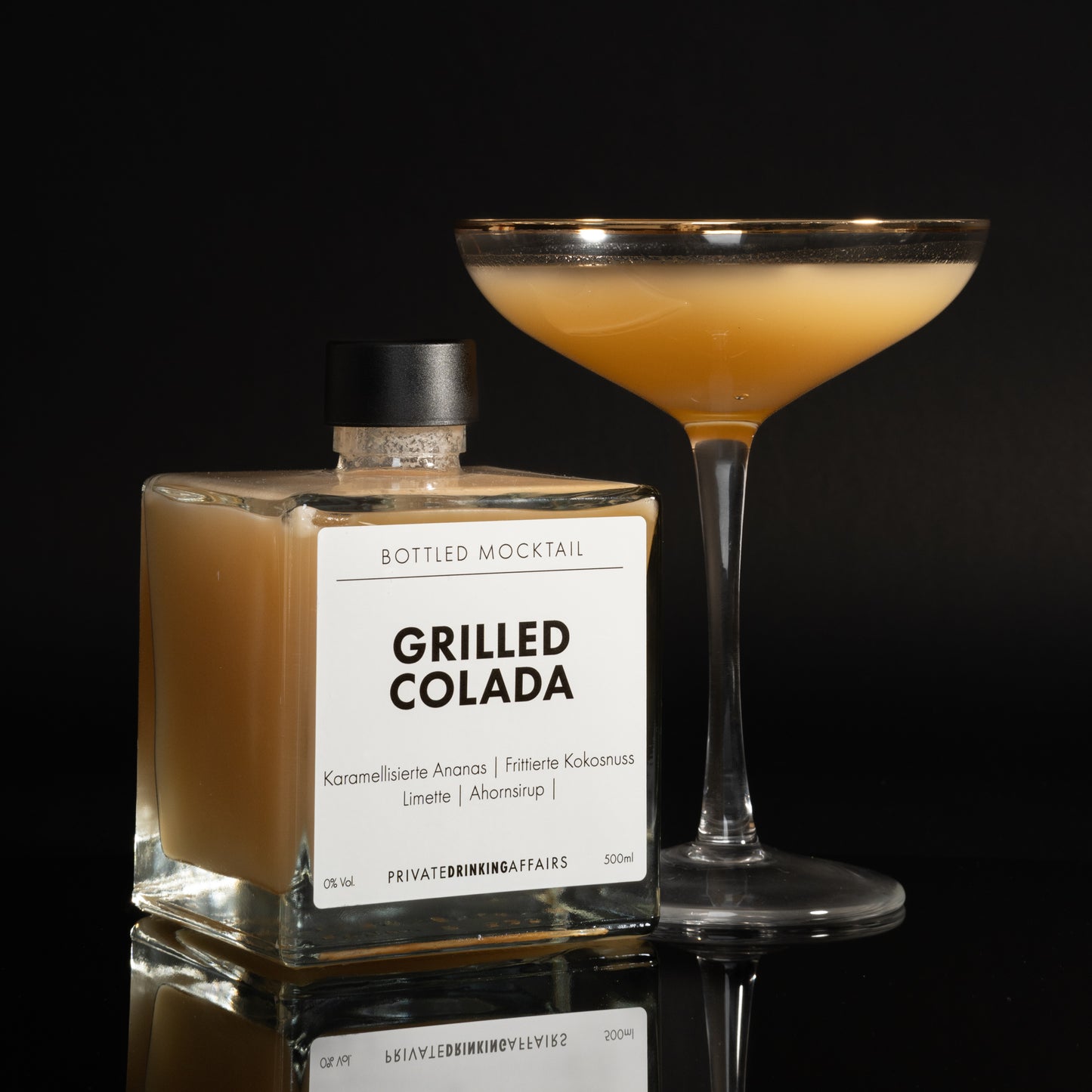 Grilled Colada (alcohol-free)