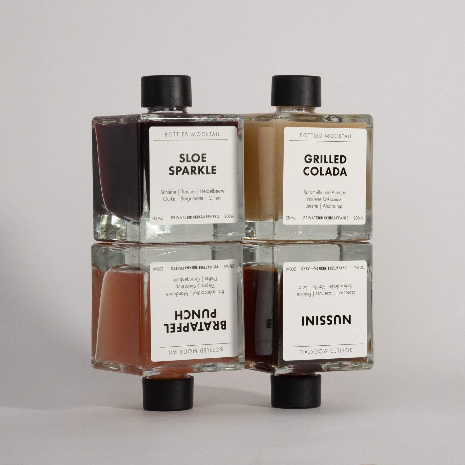 Alkoholfreie Bottled Cocktail