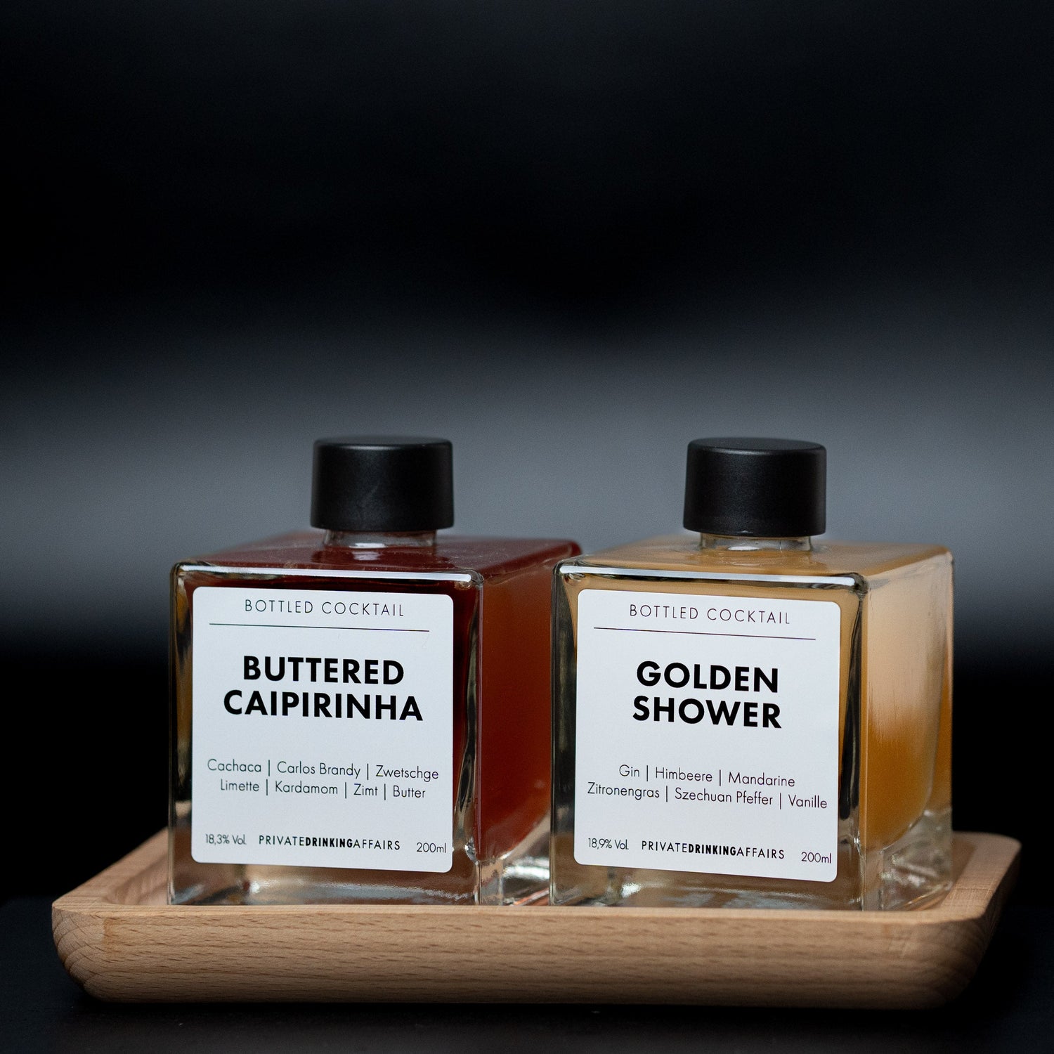 Bottled Cocktails - Barqualität für dein Zuhause