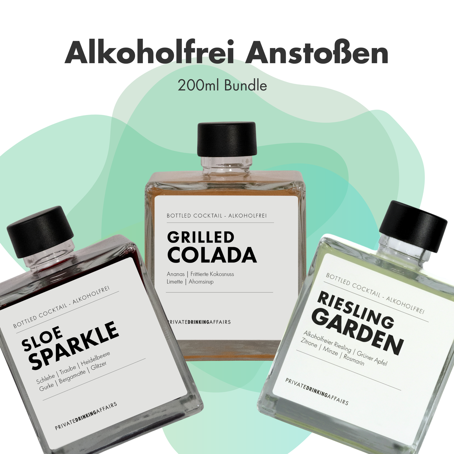 Alkoholfrei Anstoßen – Das 200ml Tasting Bundle