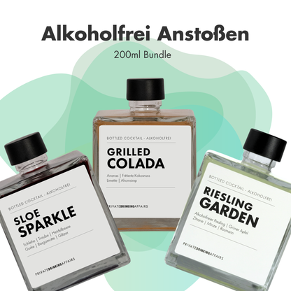 Alkoholfrei Anstoßen – Das 200ml Tasting Bundle
