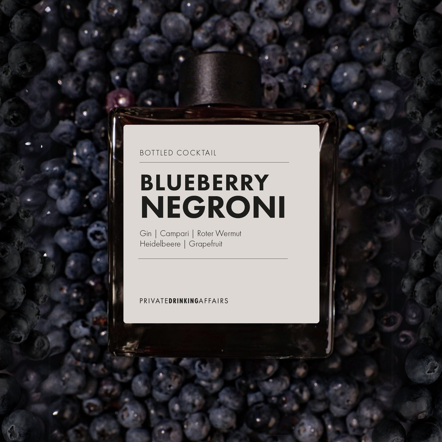 Blueberry Negroni