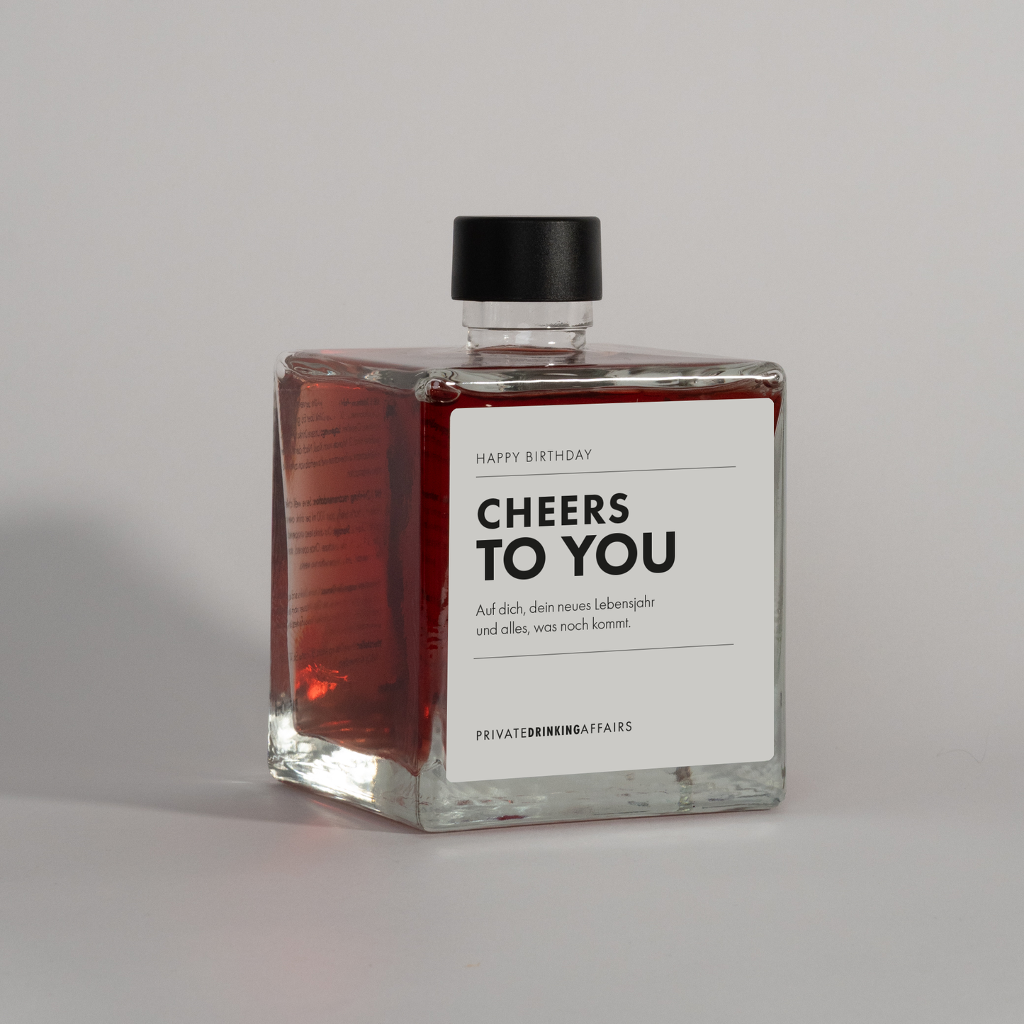 Personalised Bottled Cocktail