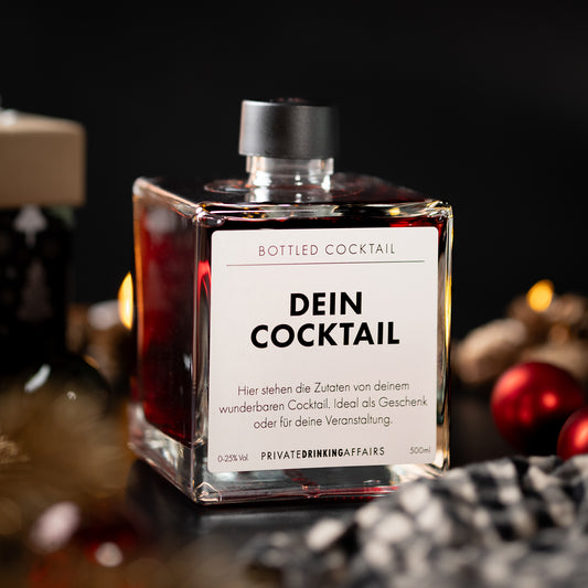 Personalisierter Bottled Cocktail